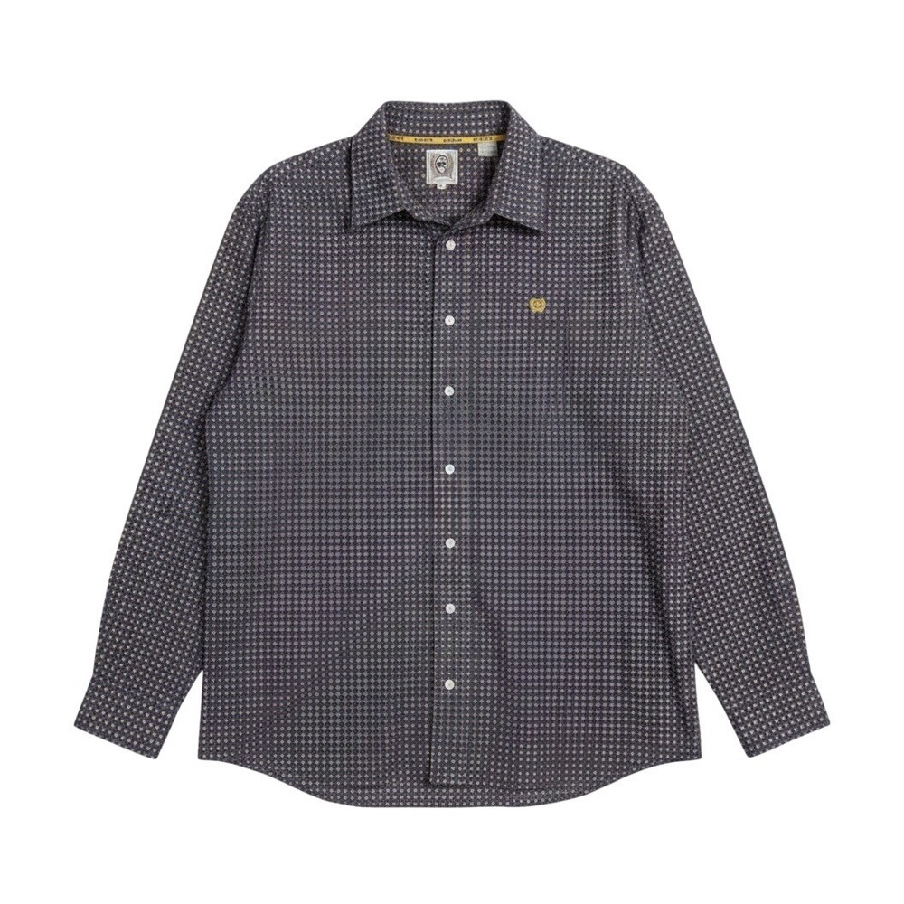 Cinch Mens Large Long Sleeve Western Button Down Shirt Western Cowboy Rodeo